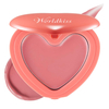 Heart shaped cream blush semi matte long lasting