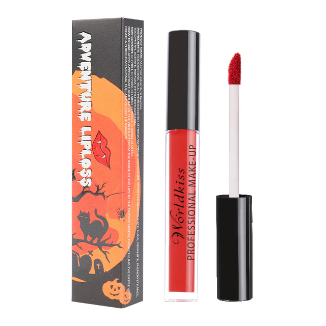 High-Pigment Hydrating Lipgloss for Holiday Makeup with Slightly Moist And Smooth Texture