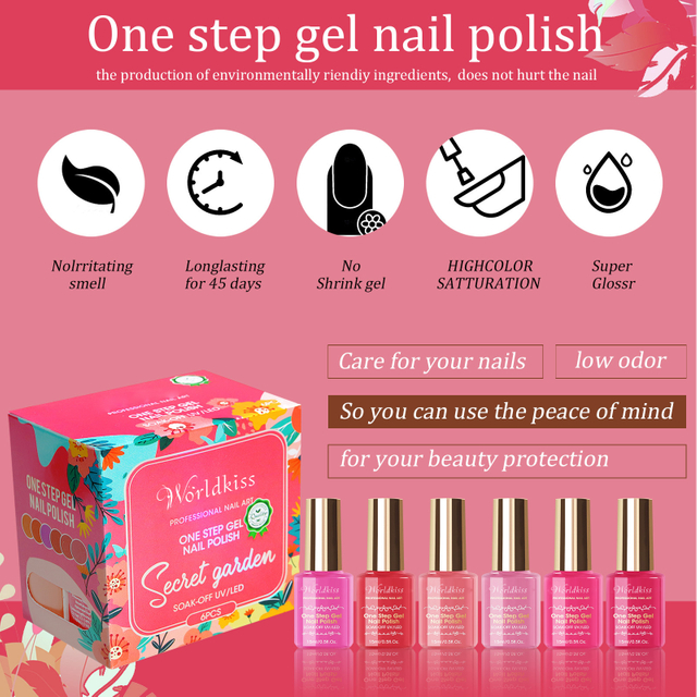 long lasting nourishing nail gel polish