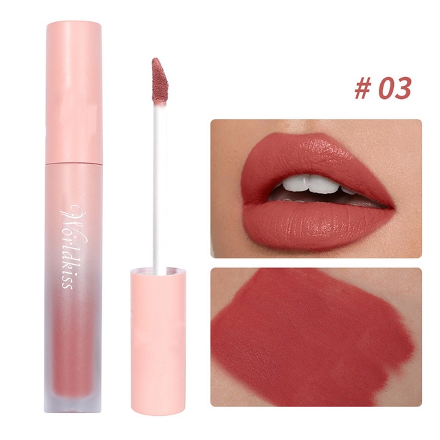 Waterproof Lipgloss for Eco-Friendly Beauty with Soft Mist Matte Texture