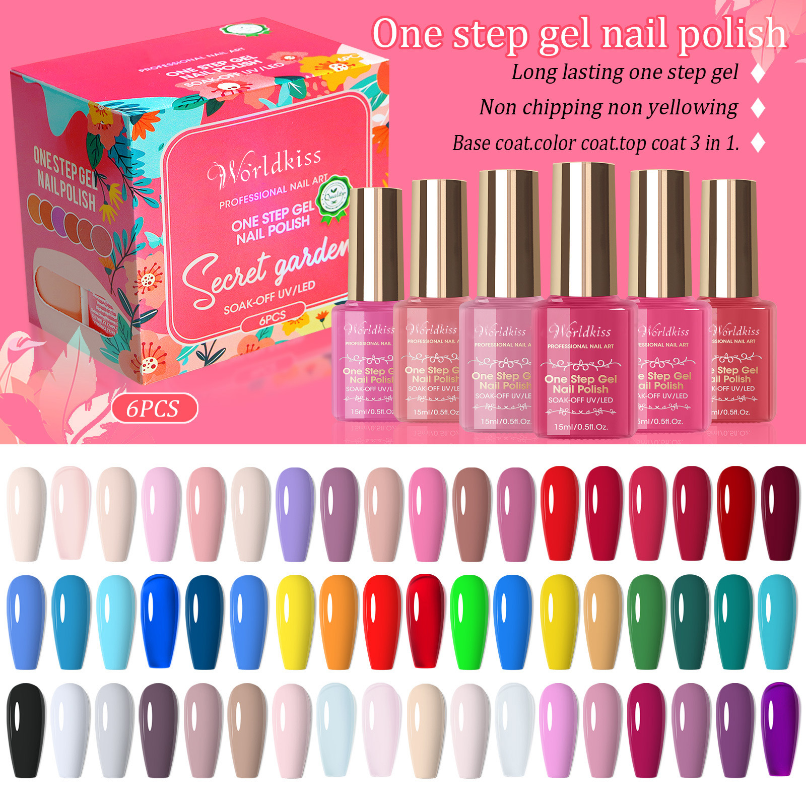 long lasting nourishing nail gel polish