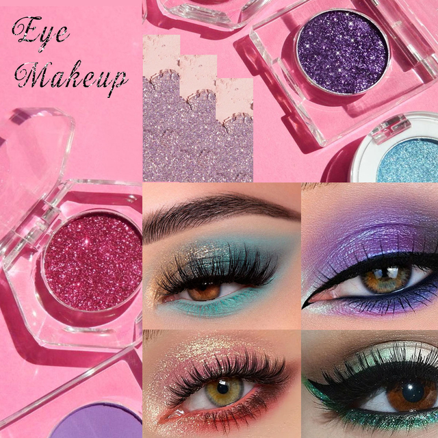 Single Pink Shimmer Eyeshadow | Vegan Talc-Free Customizable Private Label OEM